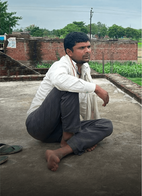 Basdev, pulses and vegetables shop owner supported by LISF